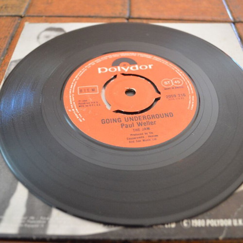 The Jam Going Underground 7'' single 45 rpm 1980 used, punk