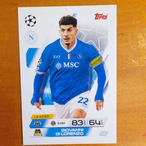 Topps card match ataxx Giovanni Di Lorenzo new
