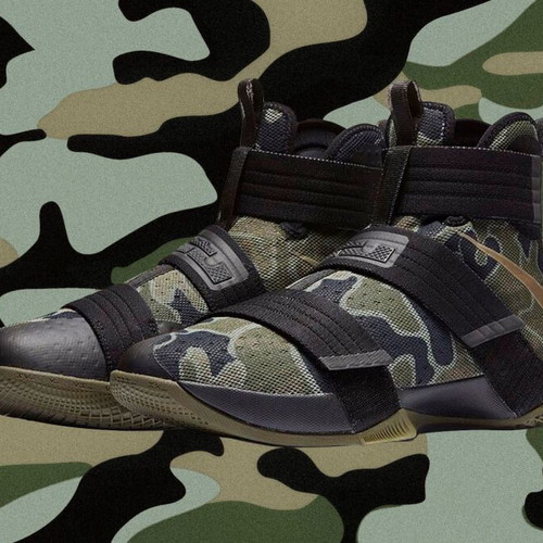 Nike LeBron Zoom Soldier 10 (CAMO) καινούργια sneakers μέγεθος 48.5