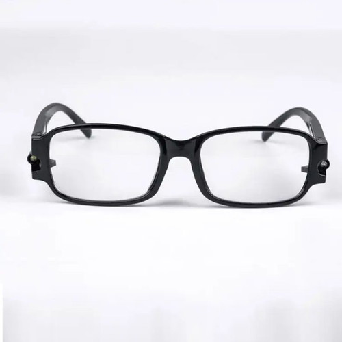 Presbyopia glasses +3.50 with LED light black new