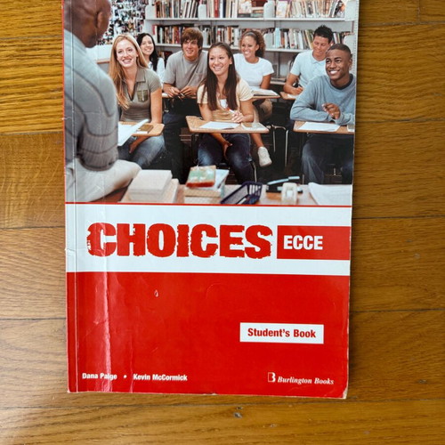 ECCE Choices Student’s Book like new