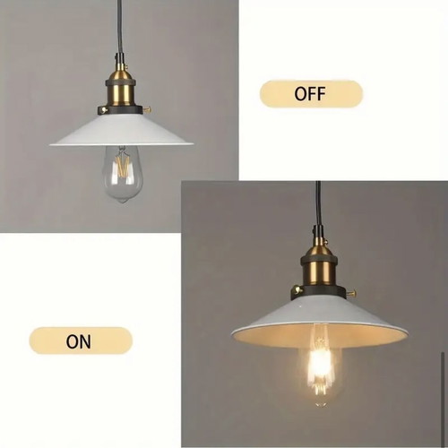 Metal Industrial Lampshade White New