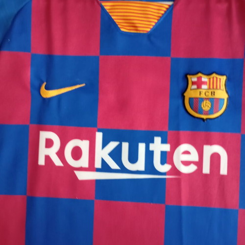 Barcelona Messi 2018 jersey used, official replica
