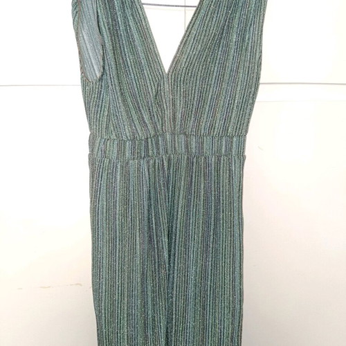 Lurex dress with elastic waist small like new JusTop