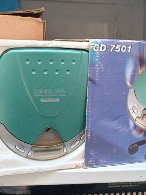 Disk Man Watson used with box and charger, unknown working condition