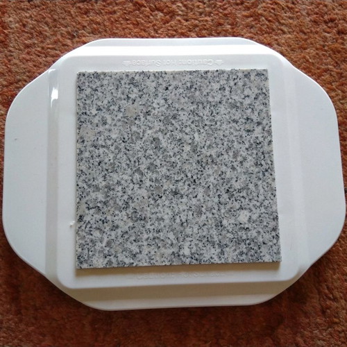 Granite food warming plate new, size 14.5 cm