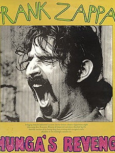 Frank Zappa Chunga's Revenge vinyl record used, blues