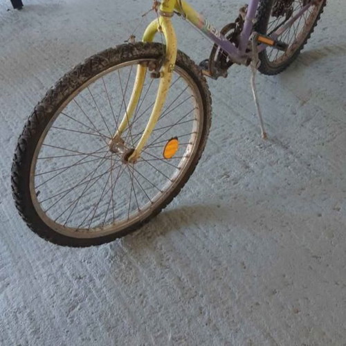 Bicycle used for beautiful rides, men's