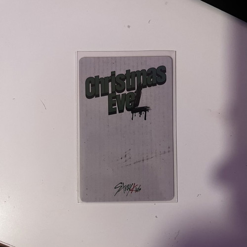 Stray Kids Hyunjin Christmas Evel photocard POB