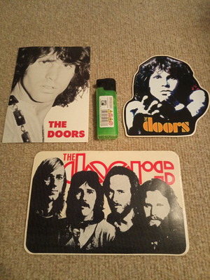 Αυτοκόλλητα Jim Morrison The Doors πακέτο 3 σαν καινούργια
