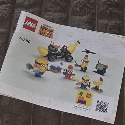LEGO Despicable Me 4 Minions and Banana Car set, used