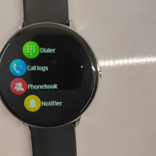 Smartwatch 45mm Bluetooth with Calls, Black/Silver