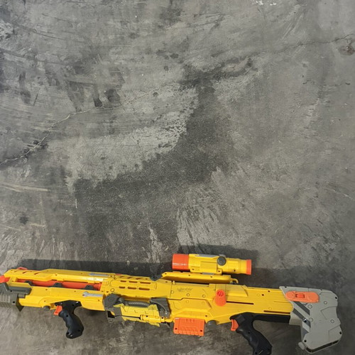 Nerf toy blasters, set of 9, used