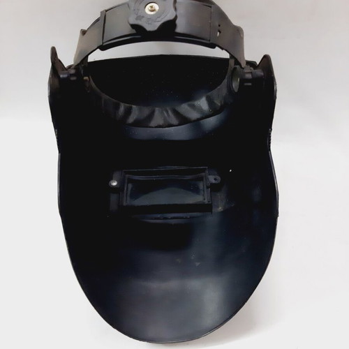 Vintage welding mask from the 70s, like new, fireproof plastic