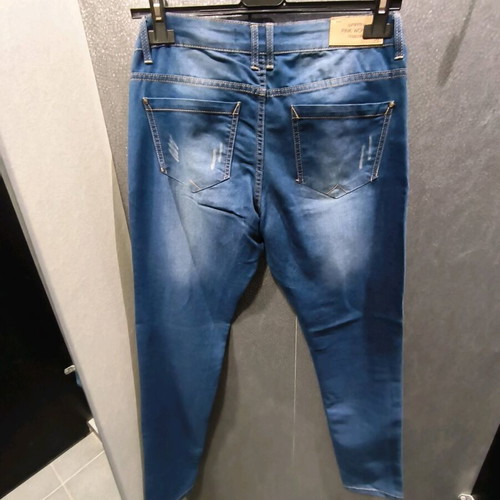 Pink Woman jeans like new, blue, size M-L