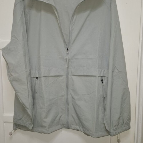 Unisex summer jacket gray, new, sizes M to XL