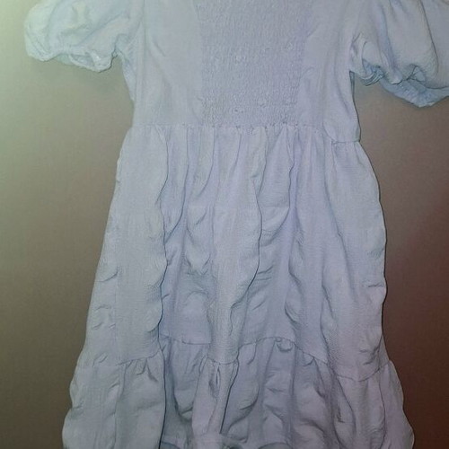 Purple dress for girl 5 years, like new