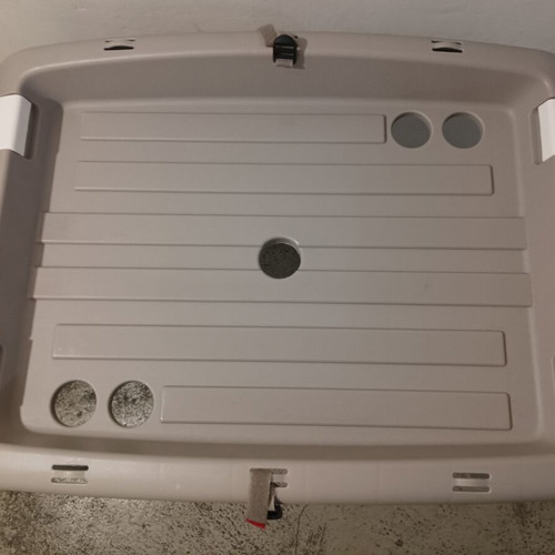 Ok Baby bath stand like new with anti-slip feet and drainage hose