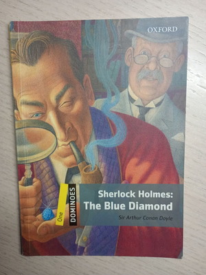 Sherlock Holmes: The Blue Diamond English practice book like new