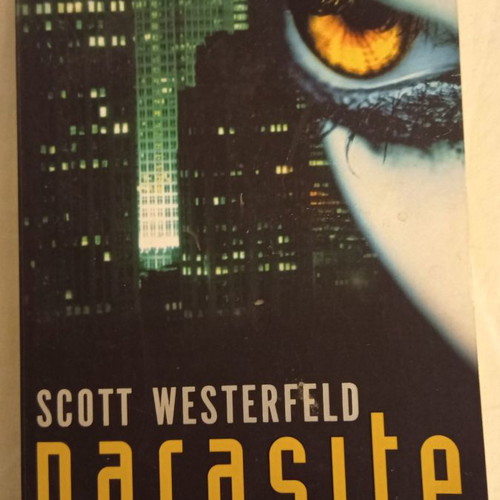 Parasite book by Scott Westerfeld like new, English