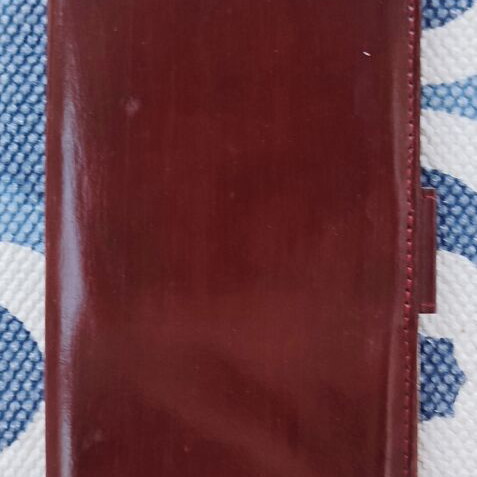 Leather Travel Tie Case new, brown