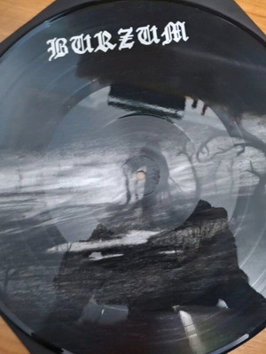 Burzum Aske βινύλιο LP picture disc σαν καινούργιο, metal