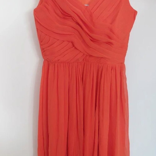 Coral dress H&M like new, XS, with lining