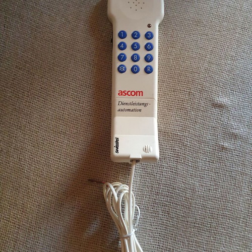 Swisscom analog telephone new, vintage design by Ascom
