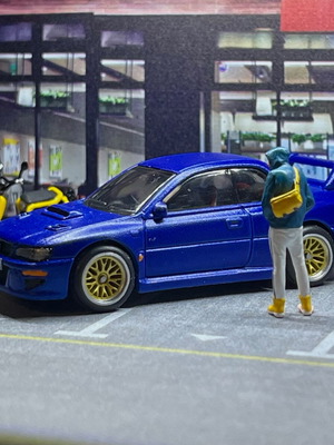 Hot Wheels Subaru Impreza Custom κατασκευασμένο κατόπιν παραγγελίας