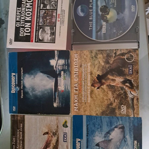 Documentary DVD like new, collection of 9 titles