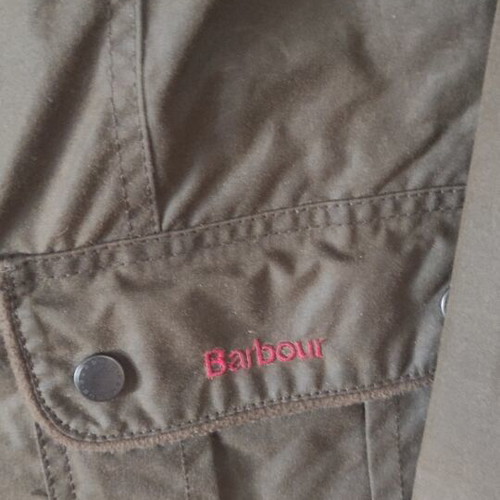 Barbour Utility Liberty Rose wax jacket size 36 like new