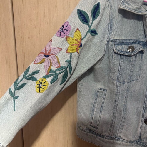 Dpam denim jacket like new, multicolor, for 6 years old