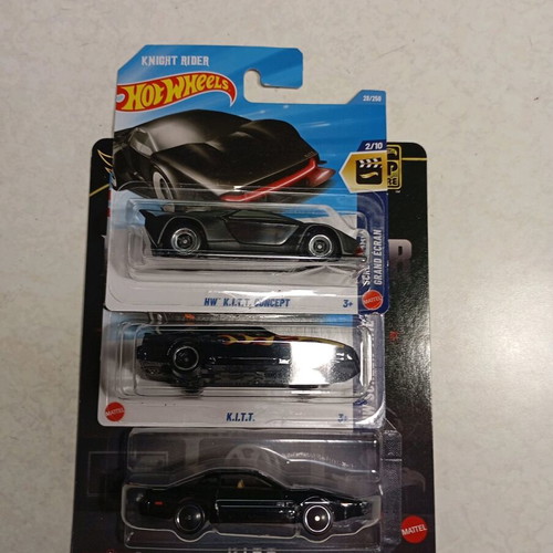 Knight Rider Collection Hot Wheels 3 cars new