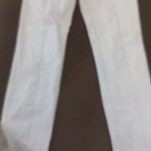 Zara women's pants slightly elastic, ecru color, like new