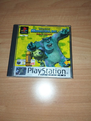 Monsters Inc Scare Island PS1 game
