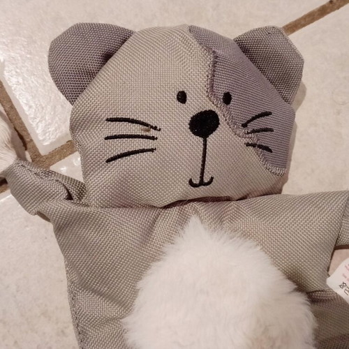 Pet carrier bag used with dog toy