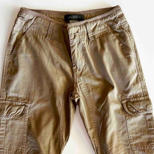 Attrattivo cargo pants, beige, 100% cotton