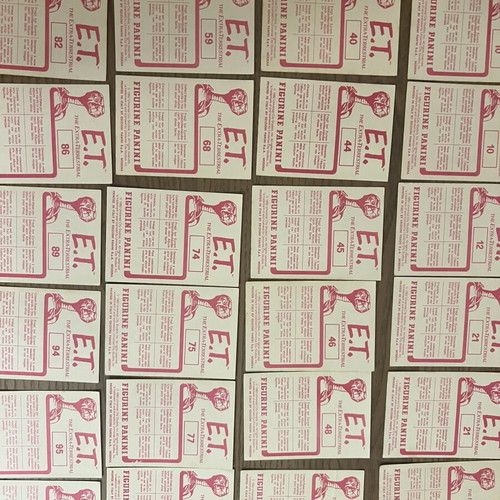 ET The Extra-Terrestrial Panini Stickers pack like new