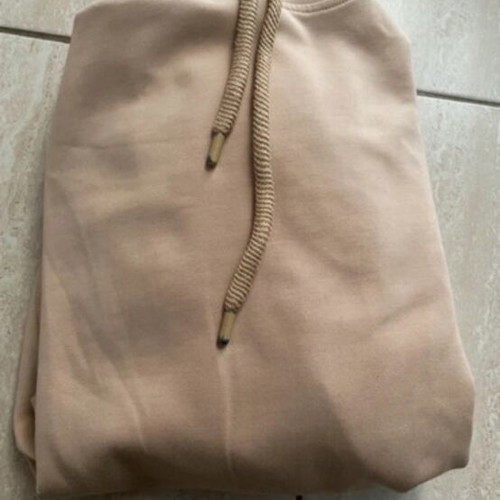 Stradivarius beige sweatshirt like new, size S fits M