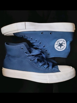 Converse All Star Chuck Taylor II μπλε σαν καινούργιο, νούμερο 40