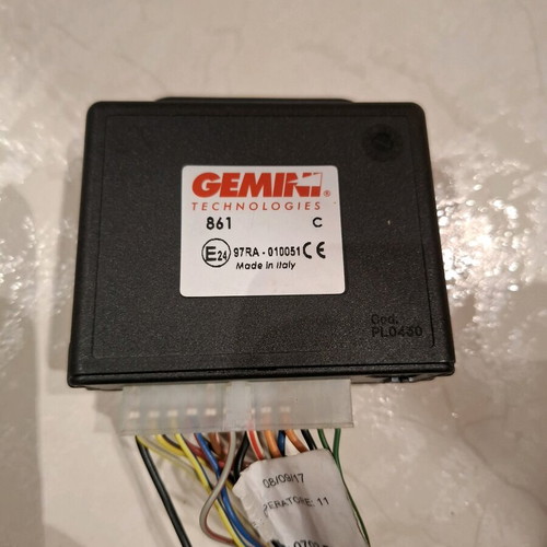 Gemini 861 car alarm used with 2 remotes