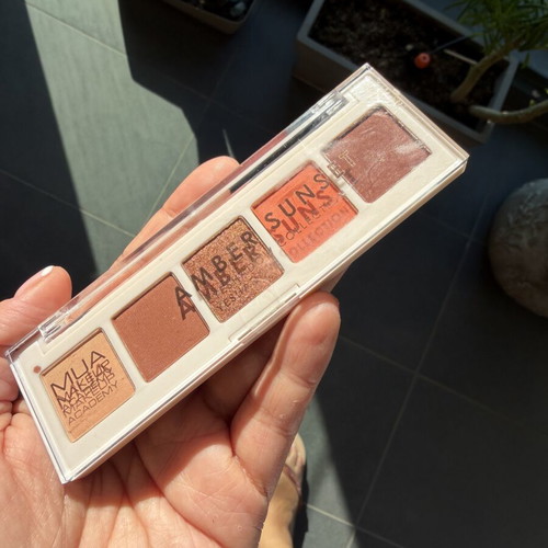 MUA Greece Afterglow 5 Shade Eyeshadow Palette new