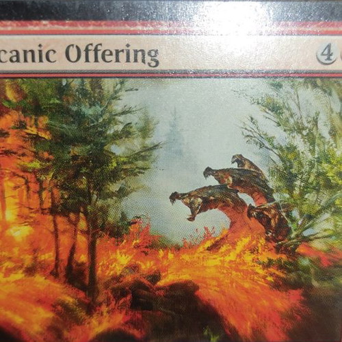 Volcanic Offering Magic the Gathering Commander 2014