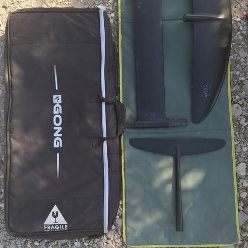 Gong wing foil set used with 5.0 eagle board ideal for beginners