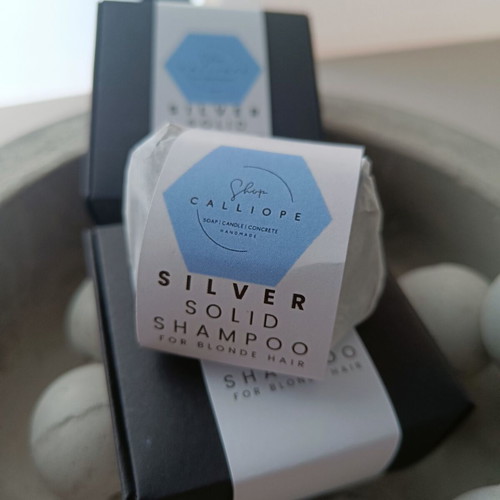 Silver Solid Shampoo for Blonde Hair new 67g