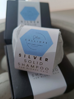 Silver Στερεό σαμπουάν για ξανθά μαλλιά καινούργιο 67g