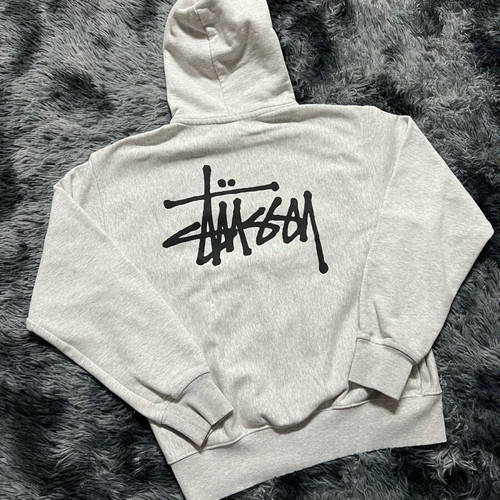 Stussy hoodie grey used, size Small