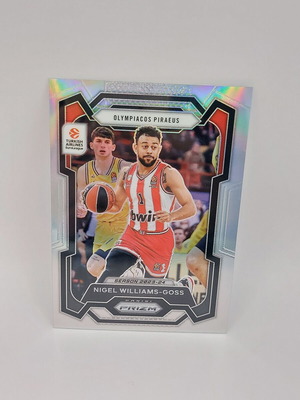 Κάρτα 2023-24 Euroleague Prizm Nigel Williams-Goss silver σαν καινούργιο