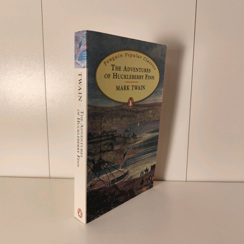 'The Adventures of Huckleberry Finn' by Mark Twain used, softcover, English