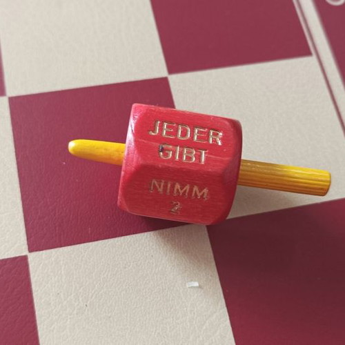 Board game used with missing playing cards
